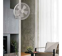 Beacon Lighting Ventilatore da parete Beacon Breeze, bianco, Ø 41 cm, silenzioso Beacon Lighting