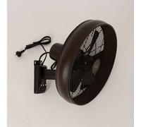Beacon Lighting Ventilatore da parete Beacon Breeze, nero, Ø 41 cm, silenzioso Beacon Lighting