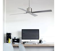 Beacon Lighting Ventilatore da soffitto Beacon Airfusion Climate DC, cromato, silenzioso Beacon Lighting