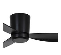 Beacon Lighting Ventilatore da soffitto Beacon con array di luci nero 137 cm silenzioso Beacon Lighting