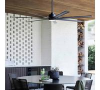 Beacon Lighting Ventilatore da soffitto Beacon con luce Atlanta nero DC silenzioso Beacon Lighting