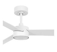 Beacon Lighting Ventilatore da soffitto Beacon con luce Clima IV, bianco, silenzioso Beacon Lighting