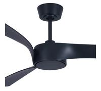 Beacon Lighting Ventilatore da soffitto Beacon con luce Line nero 132 cm silenzioso Beacon Lighting