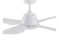 Beacon Lighting Ventilatore da soffitto Beacon LED Aria bianco silenzioso 122 cm Beacon Lighting