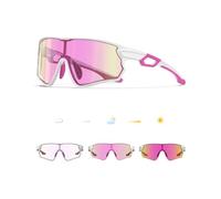 BEACOOL Occhiali da ciclismo fotocromatici occhiali da sole per uomo donna TR90 montatura occhiali sportivi per ciclismo corsa