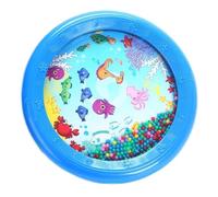 Bead Drum - Natural Color Rain Drums , Educational Musical Instrument With