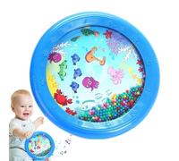 Bead Marine Drum - Percussione educativa, strumento audio marino, tamburo grafico per animali, giocattolo di apprendimento musicale | Tamburo per perline sonore per ragazzi ragazze regalo di