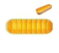 Bead Organizer - Craft Storage Box for Creative Sorting | 3D Printed Flexible with Ten Section Layout, Clear Lid Art Supply Holder, Compact Jewelry Rhinestone Arrangement Case for Studio Desk Travel