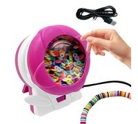 Bead Spinner, 3.86x2.64x4.13 Inches Electric Automatic Bracelet Spinner for Easy Jewelry Making, Fun Beading Kits with Accessories, Craft Kit for Youth, Girls, Boys, Teens, Women, Family, Friends