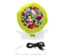 Bead Spinner, 3.86x2.64x4.13 Inches Electric Automatic Bracelet Spinner for Easy Jewelry Making, Fun Beading Kits with Accessories, Craft Kit for Youth, Girls, Boys, Teens, Women, Family, Friends