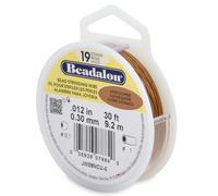 Beadalon 19 fili filo per corde di perline in acciaio inossidabile molti...