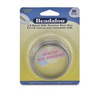 Beadalon 316L - Filo di Acciaio Inossidabile (9 m, 20 Gauge)