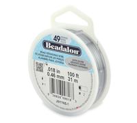 Beadalon® 49 fili filo per corde di perline in acciaio inossidabile Molti...