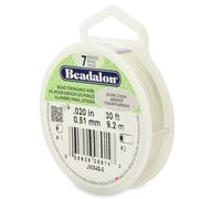 Beadalon 7 fili filo per corde di perline in acciaio inossidabile Molti...