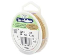 Beadalon 7 fili filo per corde di perline in acciaio inossidabile Molti...