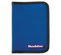 Beadalon - Borsa per Attrezzi con Cerniera, Interno Blu