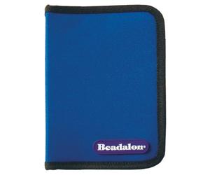 Beadalon - Borsa per Attrezzi con Cerniera, Interno Blu