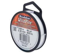 Beadalon Clear Wildfire Stringing Wire .008" (.20 mm), diametro 50 Yds/Pkg 162-U008