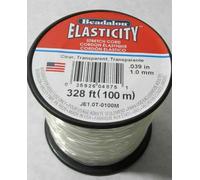 Beadalon Elasticità 1.0mm Trasparente 100m Elastico Cavo Beading&jewellery Tool