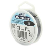 Beadalon Filo 49 Strand Acciaio Inox Perlina Accordatura Scegli Colore Misura
