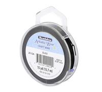 Beadalon - Filo mestiere (Calibro 20, 13,7 m), Colore Nero