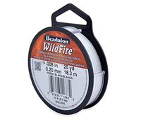 Beadalon Wildfire 0 in Frost 20 YD Filo per Perline termicamente Legato, 0.008-Inch