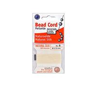 Beadalon Griffin 100% Silk Bead Cord Sz6 2M Wht