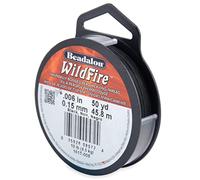 Beadalon Wildfire - Filo per corde da 15,2 cm x 150 m, colore: Nero