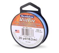Beadalon Wildfire Filo per Perline 0.0152cm (0.15mm) Molti Colori Accordatura