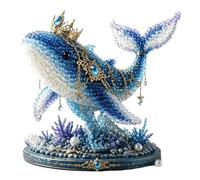 Beaded Animal Kit Realistic 3D - Sea Theme Art Beaded Animals for Holiday | Beaded Animals for Holiday Ornament Party Favors Classroom | Activities DIY Projects Beginner Enthusiast Beaded Animal Kit 3D