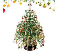 Beaded Christmas Tree Kit - ABS Imitation Crystal 20cm 7.9in DIY 3D Beaded