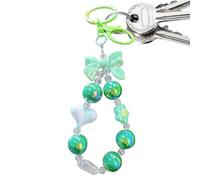 Beaded Flower Keychain For Women | Cute Lanyard Key Pendant And Wristlet Bracelet | Stylish Beaded Bangle Key Ring | Perfect Accessory For Keys And Bags | Fashionable Key Chains For Everyday Use