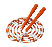 Beaded Jump Rope - Adjustable Fitness Skipping, Portable Exercise Cord, Durable Training Workout Equipment | Speed Cardio Endurance Strength Conditioning Tool, Athlete Boxing Gym Home Indoor