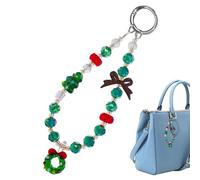 Beaded Phone Charm, Wrist Strap Bracciale, Cute Keychain Accessory Design, Backpack Handbag Purse Camera Wallet Decoration, Phone Charm Strap, Aesthetic Beaded Lanyard for Carrying Style