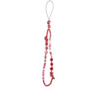 Beaded Phone Strap Charm, Portachiavi Con Perline, Lanyard Kawaii