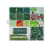 Beaded Plant Kit, Handmade Craft Set, Forever Beaded Plant Decor, Diy Artistic Floral Model Kit, Hobby Project for Beginners Adults Women Men Art Students Home Craft Room Studio Workshop 1x1cm