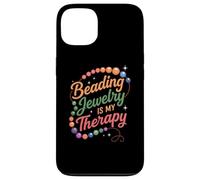 Beading Jewelry è la mia terapia divertente design per gli amanti delle perline Custodia per iPhone 13