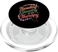 Beading Jewelry è la mia terapia divertente design per gli amanti delle perline PopSockets PopGrip per MagSafe
