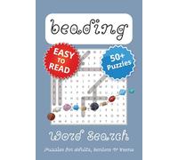 Beading Word Search Puzzle Book: Word Searches with Easy to Read Print about Beading, Jewelry Making and More | 6x9 inches, 110 pages | 50+ Puzzles