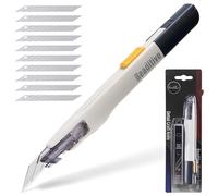 Beaditive Coltello artigianale ad alta precisione - Coltello multiuso con lama a 30 gradi - Arte, Artigianato, Modellismo (1 coltello, 10 lame)