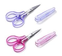 Beaditive particolare alta precisione forbici set (2-pc) sharp, belle tips | taglio di carta, scrapbooking, cucito, crafting | acciaio inossidabile | cover protettiva (Gelatina)