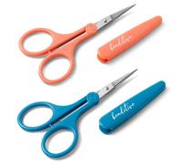 Beaditive particolare alta precisione forbici set (2-pc) sharp, belle tips | taglio di carta, scrapbooking, cucito, crafting | acciaio inossidabile | cover protettiva (Mid Century)