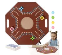 Beads Chess Board Game, Folding Wooden Table Top Strategy Toy | Beads Chess Board Game, Folding Wooden Table Top Strategy Logic Game, Educational Mind Learning Toy for Kids Ages 3+ and Adul