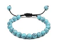 Beads Natural Stone Beaded Woven Rope Men Friendship Couple Bracelets for Women