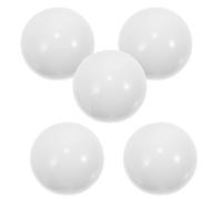 Beads per Ruota Roulette 5 Pezzi in Acrilico Bianco | Disco Roulette e Ruota, Sfera Rotonda, Accessori Gaming per Casa e Gioco