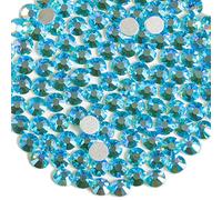 Beadsland 1440 Pezzi Strass Retro Piatto,Cristalli Strass per Unghie,Acquamarina AB,SS20(4,6-4,8 mm)