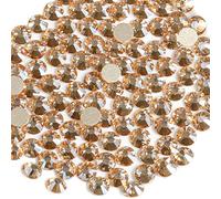 Beadsland 1440 Pezzi Strass Retro Piatto,Cristalli Strass per Unghie,Champagne Dorato,SS20(4,6-4,8 mm)