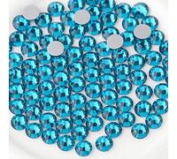 Beadsland 1440 Pezzi Strass Retro Piatto,Cristalli Strass per Unghie,Indicolite Blu,SS16(3,8-4,0 mm)