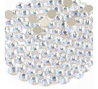 Beadsland 1440 Pezzi Strass Retro Piatto, Cristalli Strass per Unghie,Luce Lunare Blu,SS10(2,7-2,9 mm)