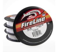 Beadsmith 1.8kg Fireline Cristallo Perlina Filo, 114m Mulinello, Gioielli,
